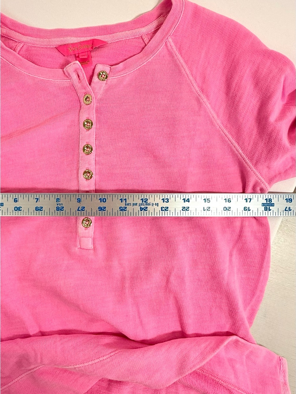 Lilly Pulitzer Leeson Cotton
Sweatshirt Roxie Pink Womens
Long Sleeve Top Size M - Picture 8 of 14